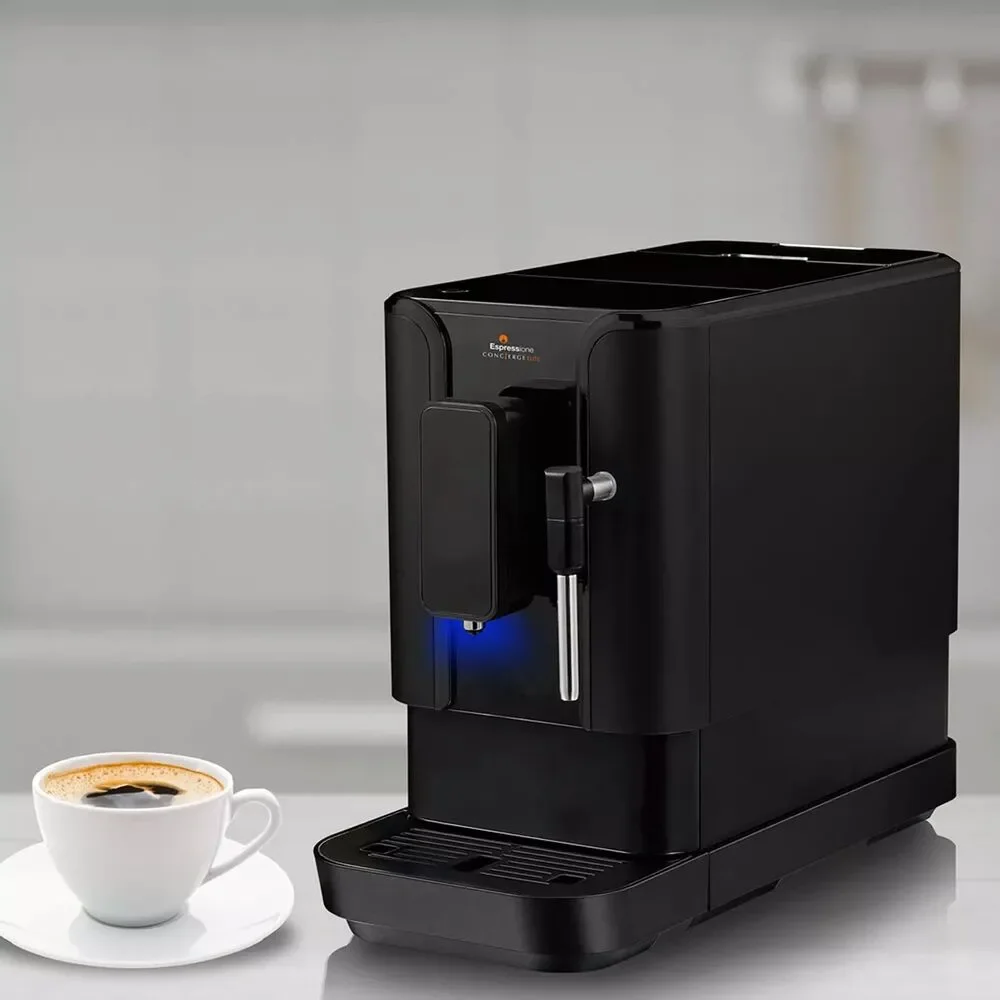 Espressione Concierge Elite Coffee Espresso Machine Infinite Black 20Bar Grinder